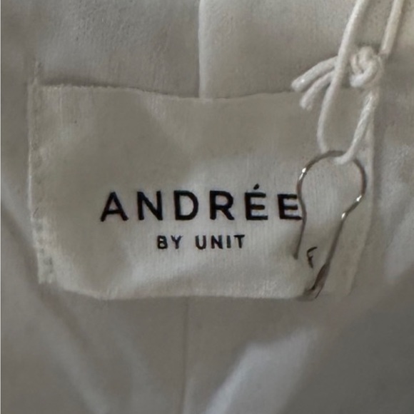 NEW 🎁🌞Andree' by Unit (LA) Navy/White lined dress NWT - Size 8 - New with Tags - Picture 4 of 6